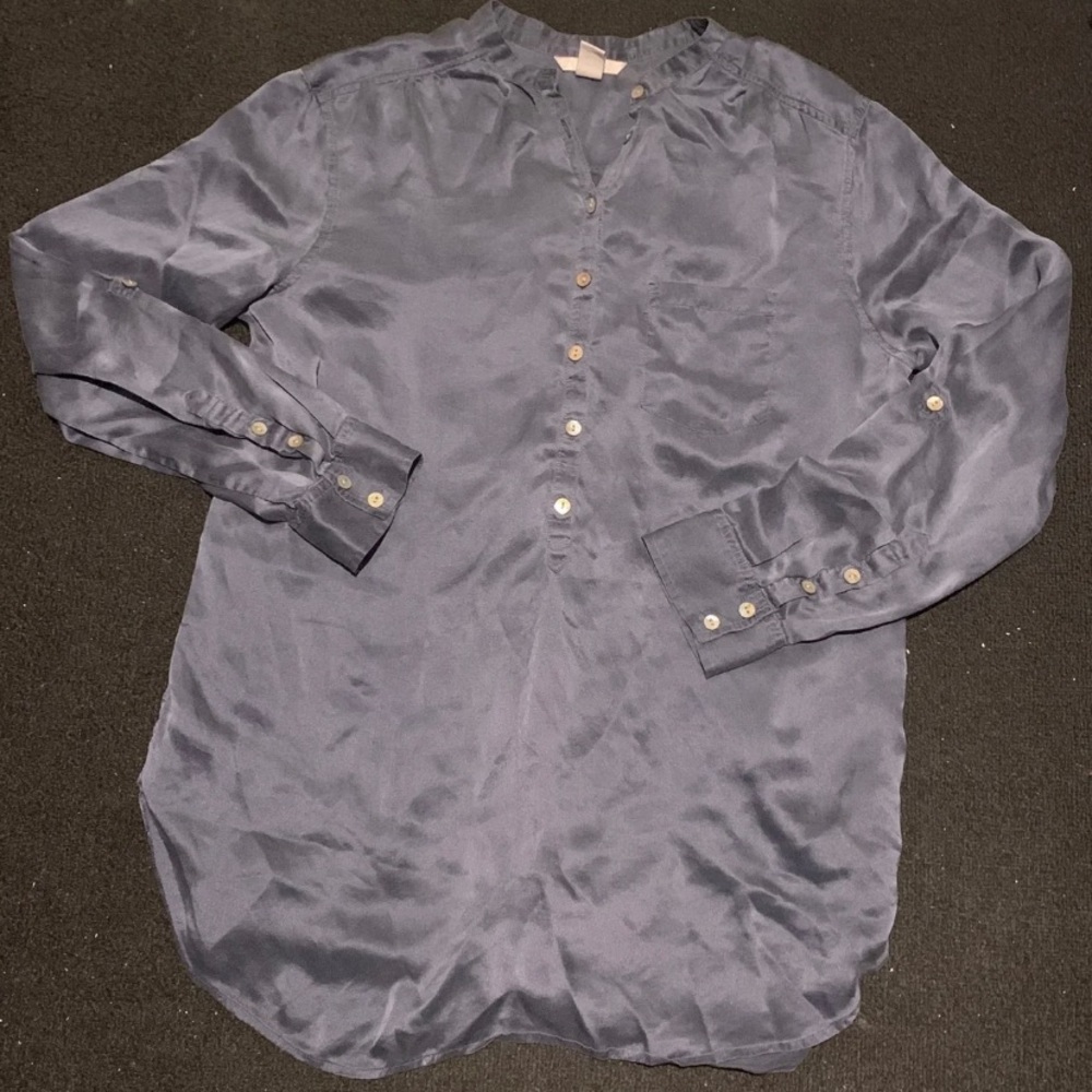 H&M silky shirt